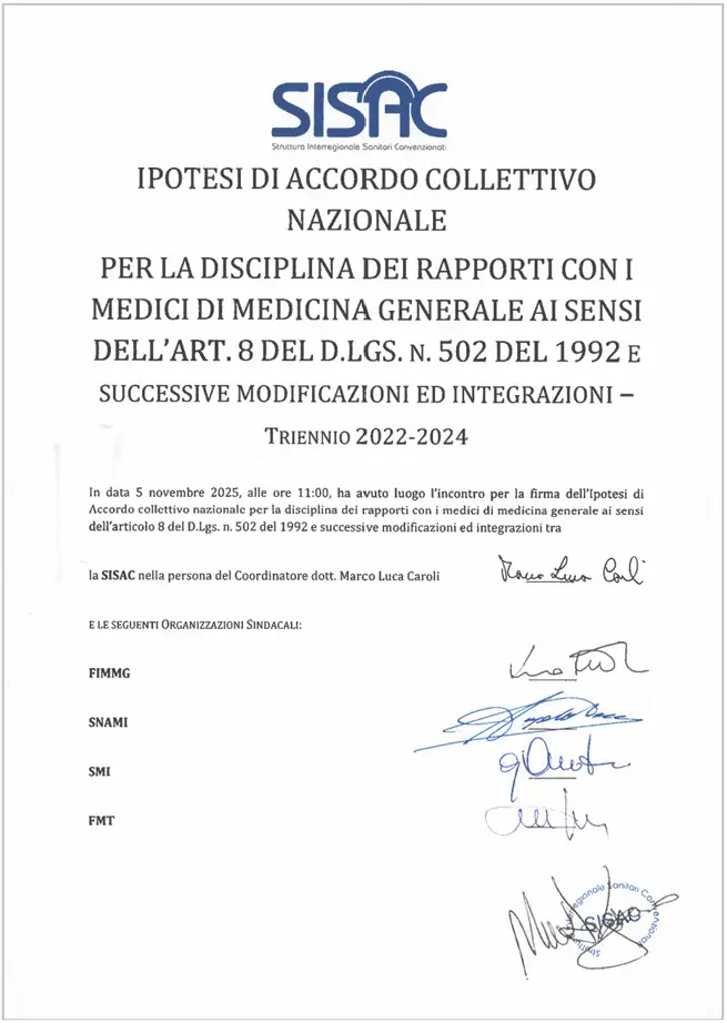 Intesa n. 1/CSR del 15 gennaio 2026